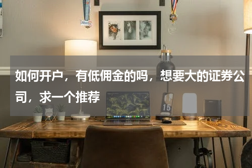 如何开户,有低佣金的吗,想要大的证券公司,求一个推荐